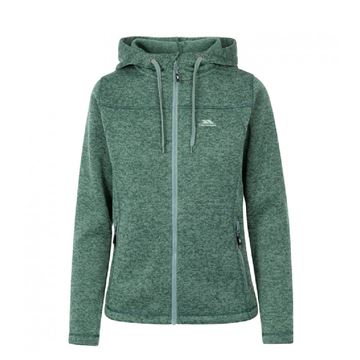 Picture of TRESPASS WOMENS FULL ZIP FLEECE WITH HOOD ODELIA